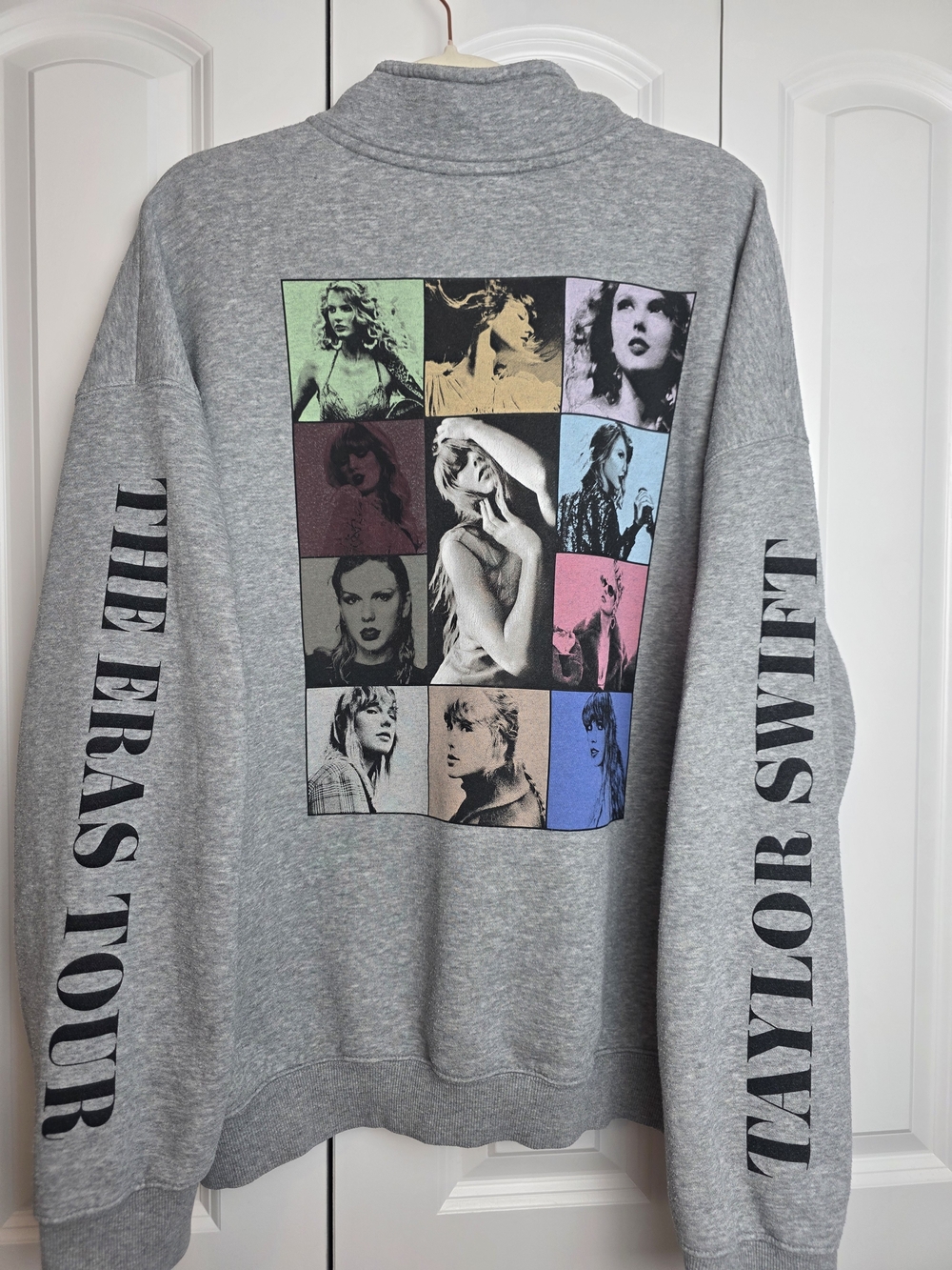 Official Taylor Swift The Eras Tour Quarter-Zip Sweatshirt (XL)